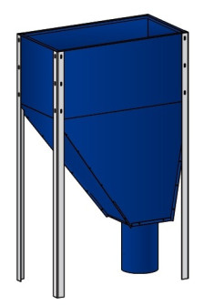 Pellettisiilo 310 l (210 kg) Elektromet