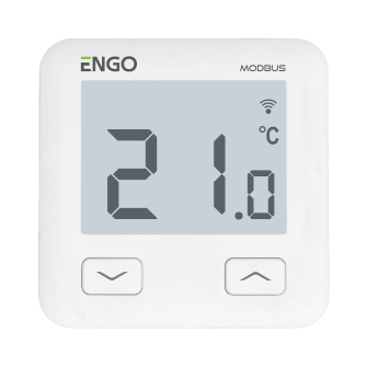 Wi-Fi Termostaat MODBUS-iga, 230V, valge