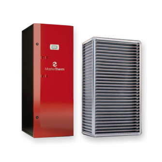 Õhk-vesi soojuspump BoxAir 37ISC Inverter Split Combi PLUS 5-17 kW Master Therm