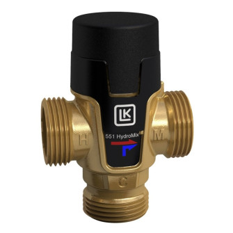 Termostaatsegisti ½", 35-65 °C, Kvs 1,3, LK 551 HydroMix