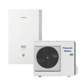 Õhk-vesi soojuspump Panasonic High Performance Split 7 kW, 1F